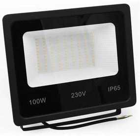 Adeleq Προβολέας LED-SMD 100W 230V 3000K IP65 Μαύρος 3-380100100