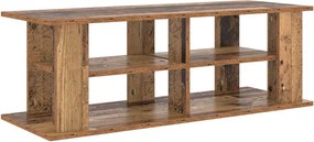 vidaXL Βάση τηλεόρασης Παλιό ξύλο 96 x 35 x 33,5 εκ