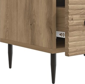 vidaXL Ντουλάπι TV 147 x 34,5 x 30 εκ Artisan Δρυς Επεξεργασμένο Ξύλο