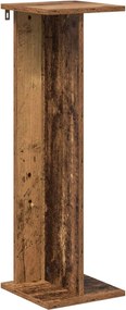 vidaXL Βάση φυτών 2 pcs Παλιό ξύλο 25 x 25,5 x 80,5 εκ.