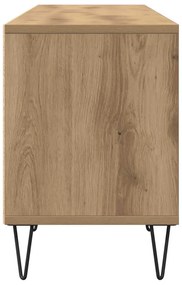 vidaXL Έπιπλο Τηλεόρασης τεχνίτης Δρυς 150x30x44,5 εκ.