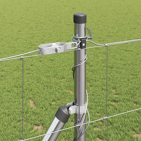 vidaXL Συρματόπλεγμα με Σκυρόδεμα 50 x 1,2 m Γαλβανισμένος Χάλυβας