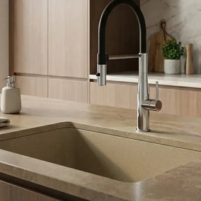 Sanitec Classic 331 (60×50) - Γρανιτένιος νεροχύτης - Granite Cappuccino