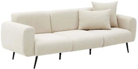 Καναπές Τριθέσιος Side 825BLC2854 235x82x77cm Cream