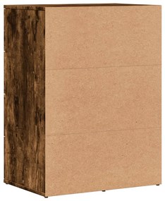 vidaXL Βοηθητικό Ντουλάπι Καπνιστή Δρυς 59x39x80εκ. Επεξεργασμένο Ξύλο
