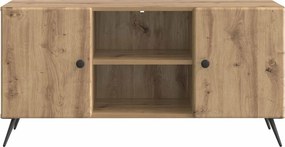 vidaXL Ντουλάπι TV 102 x 34,5 x 50 εκ. Artisan Δρυς Επεξεργασμένο Ξύλο
