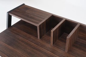 B47 desk walnut / black DIOMMI V-CH-B/47