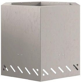 vidaXL Φωτιά Καφέ 58 x 58 x 51 cm Ατσάλι σκληρυθέν στον αέρα