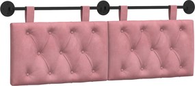 vidaXL Κρεμαστό Κεφαλάρι Ροζ Βελούδο
