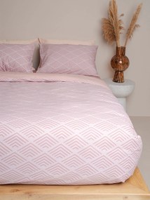 Παπλωματοθήκη Cotton Feelings 2048 Powder Μονή (170x250)
