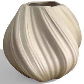 Βάζο Onda 546HAR1107 Φ13x19cm Beige Aberto Design Κεραμικό