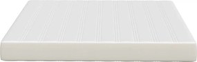 vidaXL Στρώμα Κρεβατιού με στρώμα Κρεμ 180 x 200 cm ύφασμα