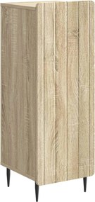 vidaXL Πλαϊνό γραφείο Sonoma Δρυς 34,5 x 33 x 92 εκ.