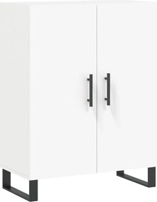 vidaXL Ντουλάπι Λευκό 69,5x34x180 εκ. από Επεξεργασμένο Ξύλο