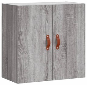vidaXL Ντουλάπι Τοίχου Γκρι Sonoma 60x31x60 εκ. από Επεξεργασμένο Ξύλο