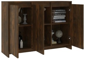 vidaXL Μπουφές Καπνιστή Δρυς 102x33x75 εκ. Επεξεργασμένο Ξύλο