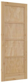 vidaXL Εσωτερική Πόρτα ORKDAL Καφέ 78 x 202 εκ. Κόντρα πλακέ