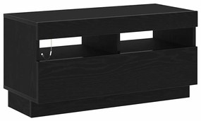 vidaXL Ντουλάπι TV Μαύρο 80 x 35 x 40 εκ Επεξεργασμένο ξύλο