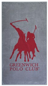 Πετσέτα Θαλάσσης (90x170) Greenwich Polo Club 3594 Grey