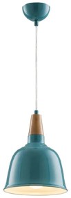 Φωτιστικό Οροφής 683AVN1384 Φ20x90cm 1xE27 40W Turquoise Opviq