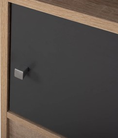 ΚΟΜΟΔΙΝΟ ΜΕΛΑΜΙΝΗΣ MALORY SONAMA-ΓΚΡΙ 40x40x50Yεκ.HM2205.04