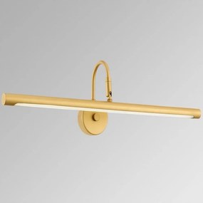 Φωτιστικό Τοίχου - Μπάνιου 01319-18 LED 3000K 500Lm 65x14cm Gold Luma