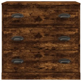 vidaXL Μπουφές Καπνιστή Δρυς 70x35,5x67,5 εκ. από Επεξεργασμένο Ξύλο
