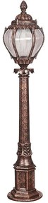 Φωτιστικό Δαπέδου 685AVN1333 Φ20x95cm E27 40W Brown Opviq