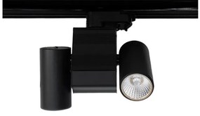 Σποτ Ράγας LED 2x12W Τριφασικό 4000K Φ5,5cm Miranda 55-2 Interlight-19560-Λευκό 19560