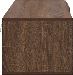 vidaXL Ξύλινο Ντουλάπι Καφέ δρυς 100,5 x 39 x 30 εκ Επεξεργασμένο ξύλο