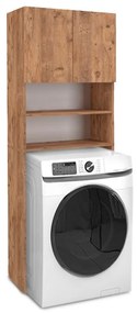 Megapap Έπιπλο Πλυντηρίου Από Μελαμίνη Ramsey Pine Oak