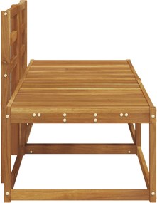 vidaXL Εξωτερικός τμηματικός καναπές 2 Τεμάχιο Φυσικό