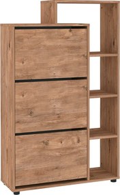 Παπουτσοθήκη Lego Megapap χρώμα pine oak 90x32x143εκ.