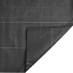 vidaXL Μεμβράνη Εδαφοκάλυψης Μαύρη 0,5x100 μ. από Πολυπροπυλένιο