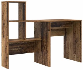 vidaXL Γραφείο Παλαιό ξύλο 131.5 x 50 x 106.5 εκ. Επεξεργασμένο ξύλο