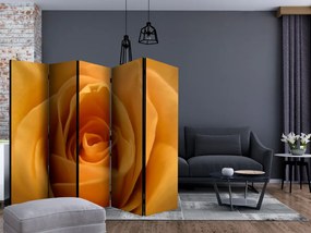 Διαχωριστικό με 5 τμήματα - Yellow rose – a symbol of friendship II [Room Dividers]