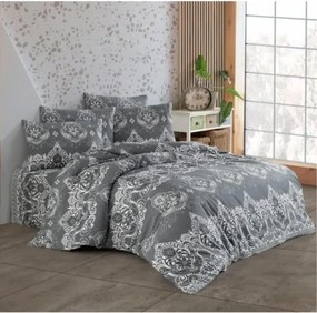 Stewehome Σετ παπλωματοθήκης μονόκλινο Γκρι 160x200 cm