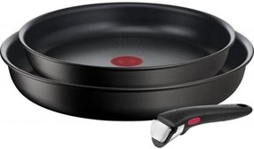 Tefal L7638942 Ingenio Σετ Τηγάνια από Αλουμίνιο με Αντικολλητική Επίστρωση 3τμχ