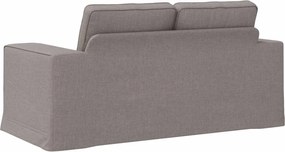 vidaXL Καναπές 140cm Taupe Μέταλλο