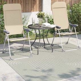 vidaXL Χαλιά χώρου τετράγωνο PALMERAS Πράσινο 200 x 200 cm Πολυεστέρας