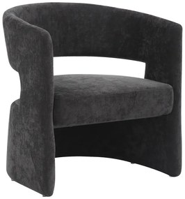 Intrahome Πολυθρόνα Leicy Intrahome ύφασμα σε μαύρη απόχρωση 69x63x76.5εκ | SKU: INTRAPA-461111110