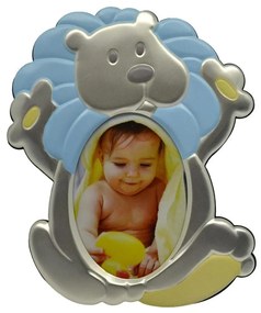 Κορνίζα Παιδική 769407 9x13 Light Blue-Yellow Ankor Metal, Glass