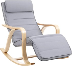 Κουνιστή Πολυθρόνα Relax (67x125x91) Songmics LYY41G