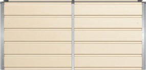 vidaXL Γλάστρα Ελεφαντόδοντο 160 x 40 x 75 εκ. Ατσάλι