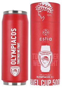 Ποτήρι Θερμός Travel Cup Olympiacos Bc Edition 500ml - Estia