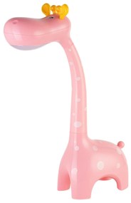 KIDS DESK LAMP LED BADOO GIRAFFE FIGURE  PINK ABS