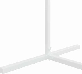 vidaXL Αψίδα Γάμου Λευκό 150 x 49,5 x 200 εκ Ατσάλι