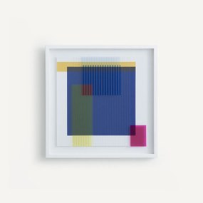 Διακοσμητικό τοίχου από γυαλί με μεταξοτυπία, Seris