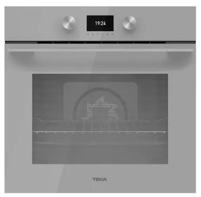 Teka HLB 8600 SM Steam Grey Εντοιχιζόμενος Φούρνος Άνω Πάγκου Πολλαπλών Λειτουργιών Εγγύηση 2+3 Χρόνια