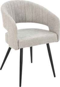 Καρέκλα Τραπεζαρίας (55x56x84) Spitishop Cathedra Light Grey